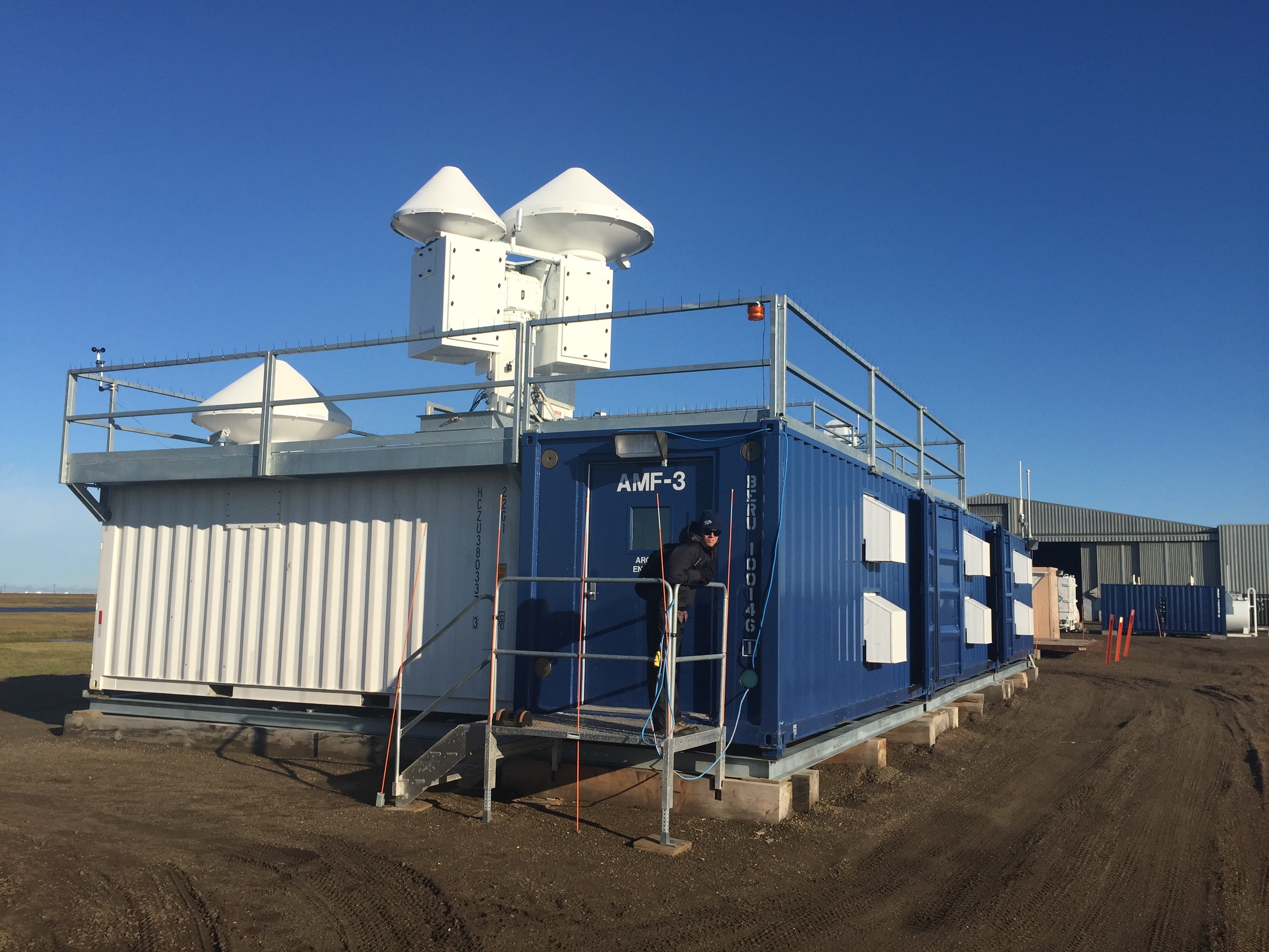 This summer, the new AOS will become part of ARM's third Mobile Facility (AMF 3) at Oliktok Point, Alaska.